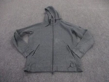Jordan Jacket Adult L Gray Stretch Performance Air Jumpman Sport Track Mens