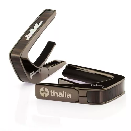 Thalia x Gibson Guitar Black Chrome Capo Crown RSW