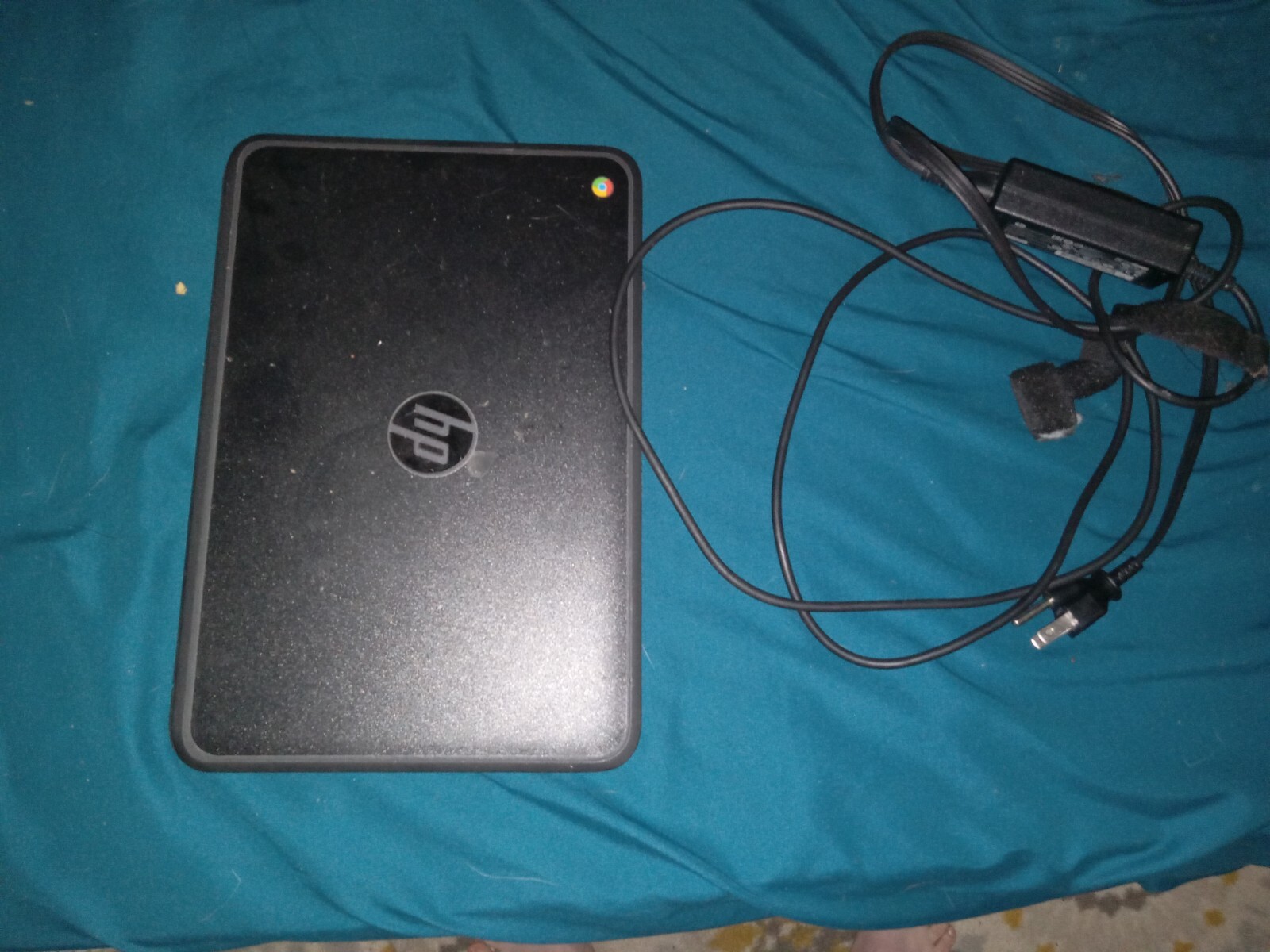Chromebook And Charger (For Parts)-image