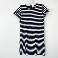 Everlane Womens XS Blue White Striped Dress