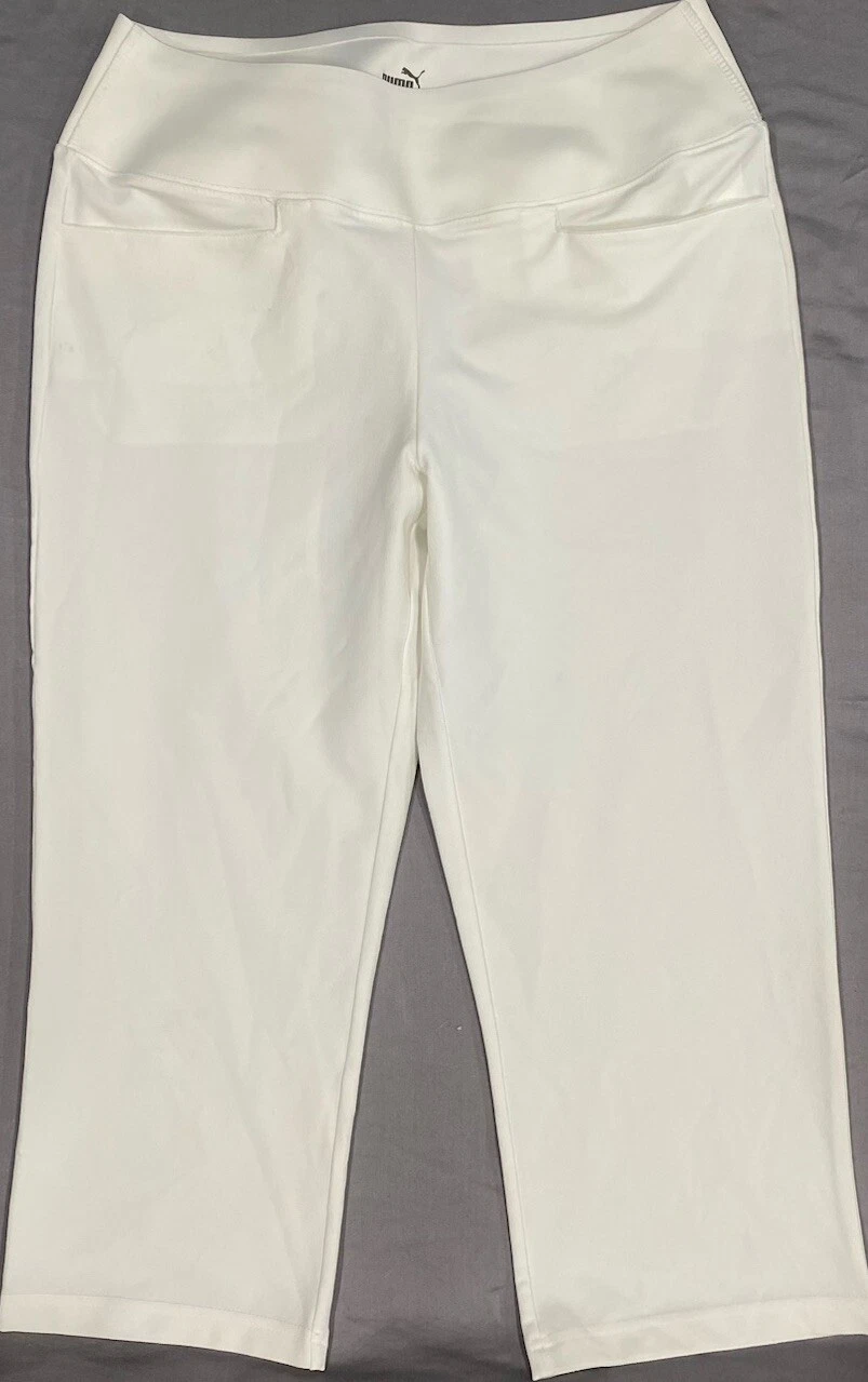 Puma Leggings Donna M Bianchi 595860 02 Allenamento Sport Outdoor Scuola Americana