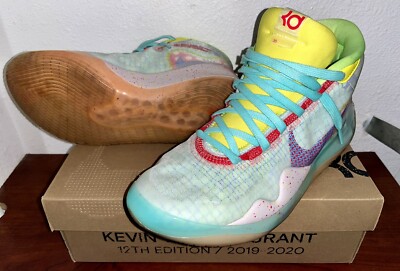 Pre-Owned Nike KD 12 Peach Jam Sz 9M EYBL