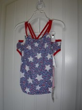 NWT Vineyard Vines Girls S Whale Stars Tankini Bathing Suit