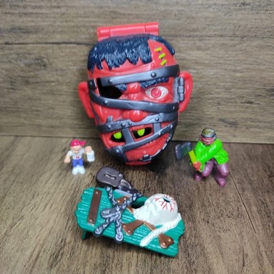 Vintage Bluebird Toys - Mighty Max - Horror Head - Lock Jaw - 100% KOMPLETT