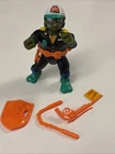 Vintage Playmates TMNT 1991 Make My Day Leo 100% COMPLETE!! Super CLEAN!!