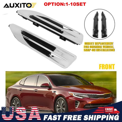 #ad Front Fender Garnish Chrome Molding 87772D4000 for Kia Optima EX 2016 2018 2 20X $18.99