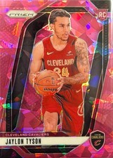 2024 Panini Prizm #228 Jaylon Tyson Pink Ice Prizms