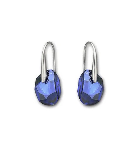 NEU Swarovski Galet Capri blaue Ohrringe Saphir Rarität neu im Karton nicht mehr im Handel erhältlich - Bild 1 von 9