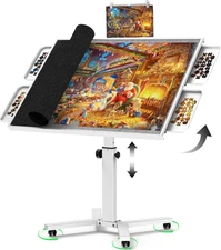 2000 Pieces Jigsaw Puzzle Table with Drawers & Legs, 41.34"X29.53" Metal Adult P