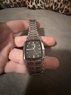 Citizen Eco-Drive E111-S049385 Men’s Black Dial Date Stainless Steel Watch — photo 1