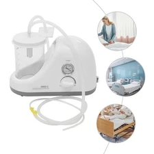 Portable Dental Phlegm Suction Unit Emergency Medical Vacuum Aspirator Machine