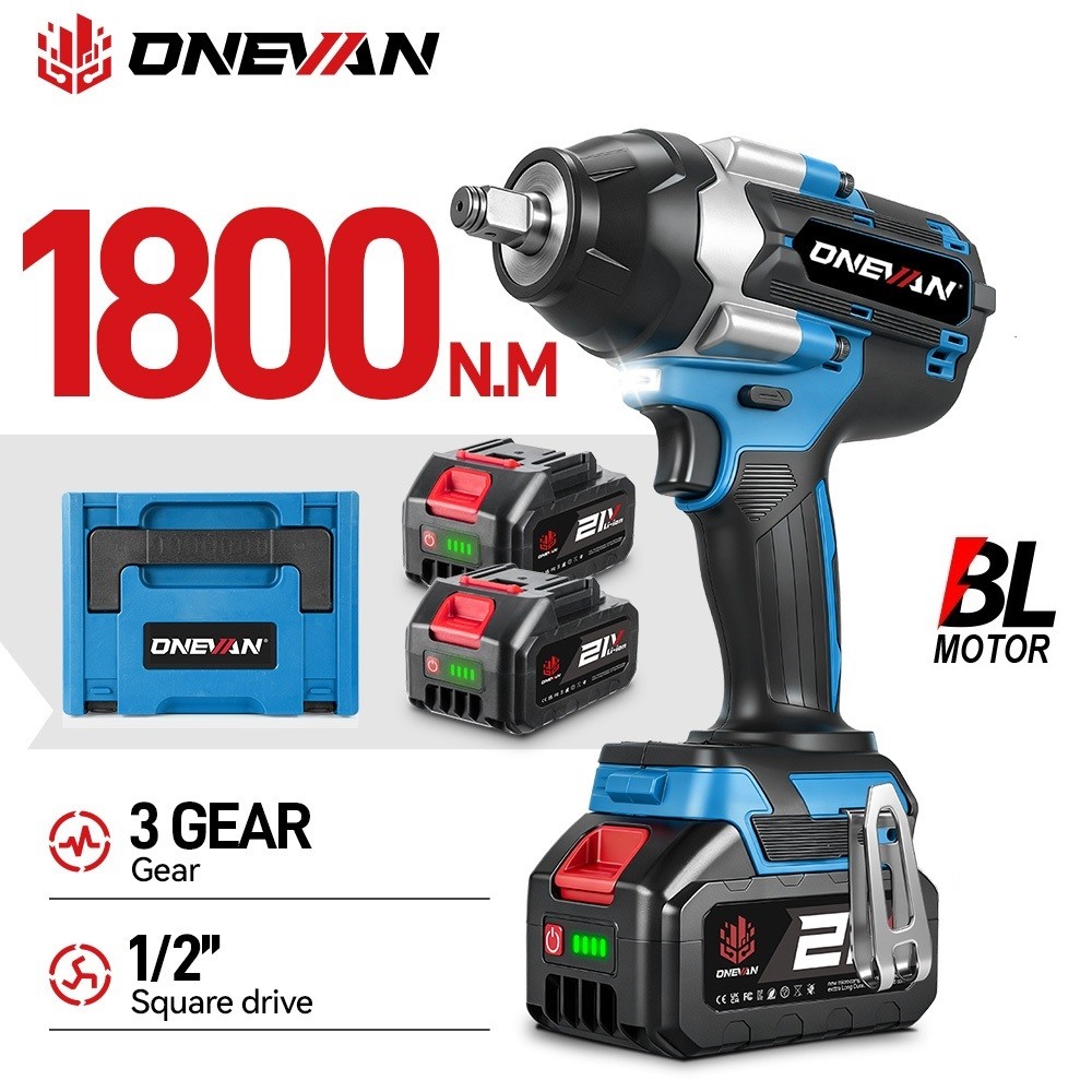 Trapano avvitatore a percussione 1800Nm