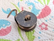 ORIGINAL 20's "DZ" TACKEL BLOCK A.C. GILBERT ERECTOR White Truck SET ERA