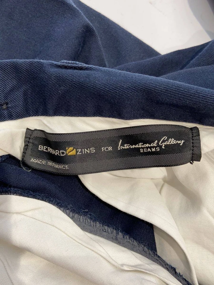 BERNARD ZINS × BEAMS Pants Navy 38 Used - Image 4 of 4