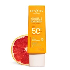 DOT  KEY Vitamin C  E Super Bright Sunscreen Spf 50 In-Vivo Tested 80gm