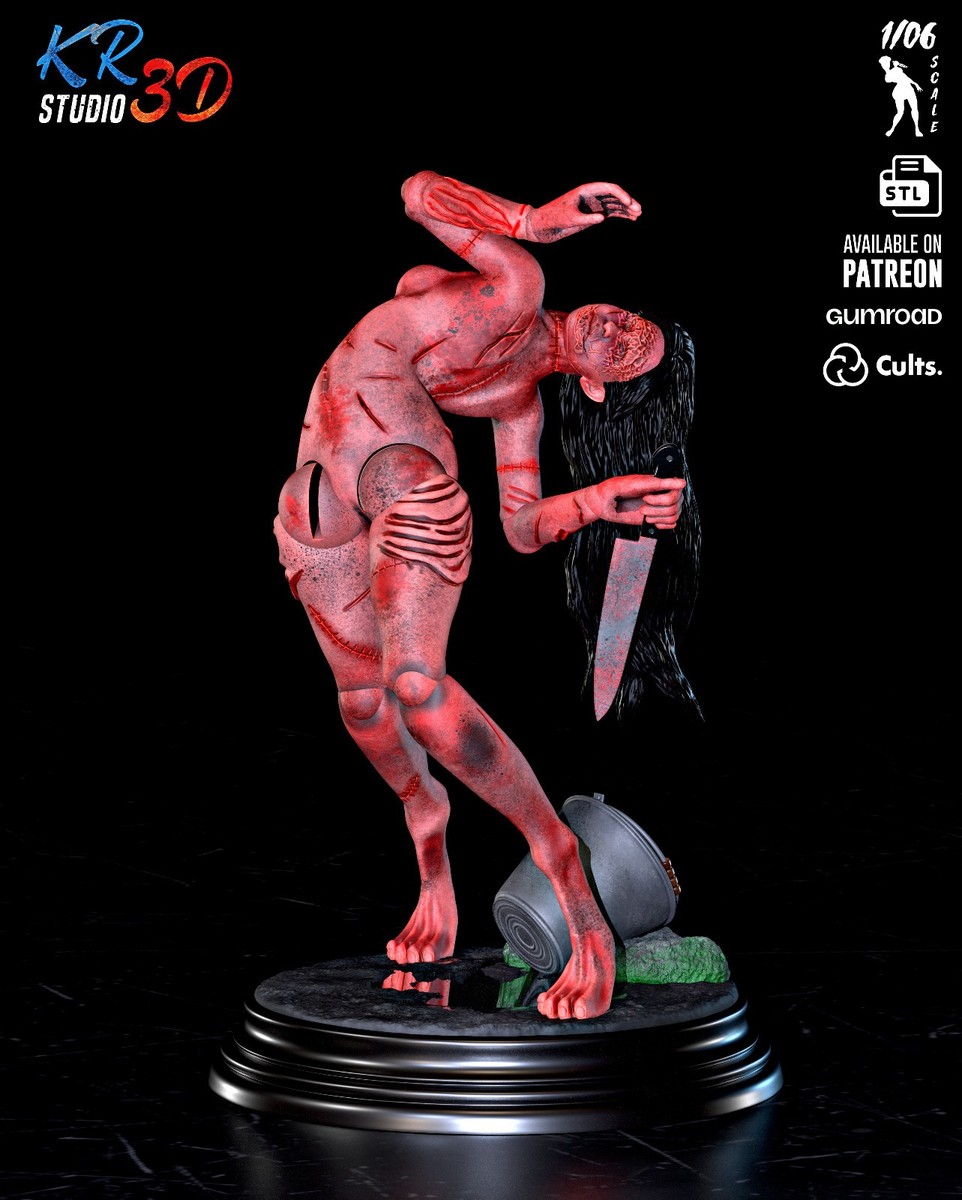 KASHIMASHI 3D Printed Figure, Unpainted Silent Hill F Model Kit | eBay