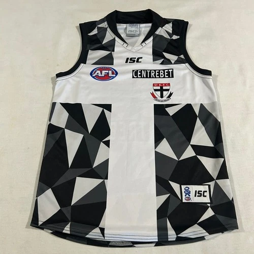 St Kilda Saints  AFL ISC Abstract Centrebet Guernsey  Size  2XL
