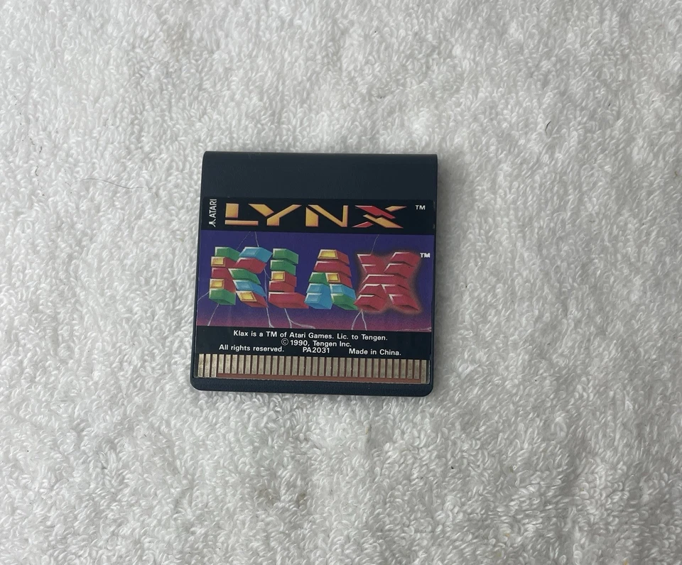 California Games And Klax (Atari Lynx) Game Lot Bundle –Tested-Cleaned-Free Ship - Image 4 of 4