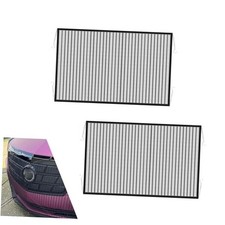 2 PCS 31.49" x 41.33" Car Grill Protection Mesh, High-Density Front Grill