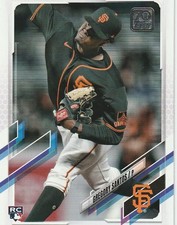Gregory Santos 2021 Topps Update #US280 San Francisco Giants