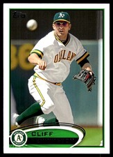 Cliff Pennington 2012 Topps #530 Athletics MLB READ FREE SHIPPING AutographDen