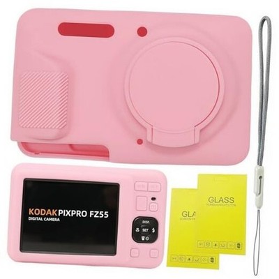 Case for Kodak PIXPRO FZ55,FZ55 accessories,Soft Silicone