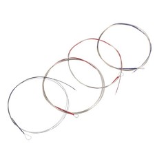 4 Pcs Pipa String Replacement Metal Set Practical For Pipa