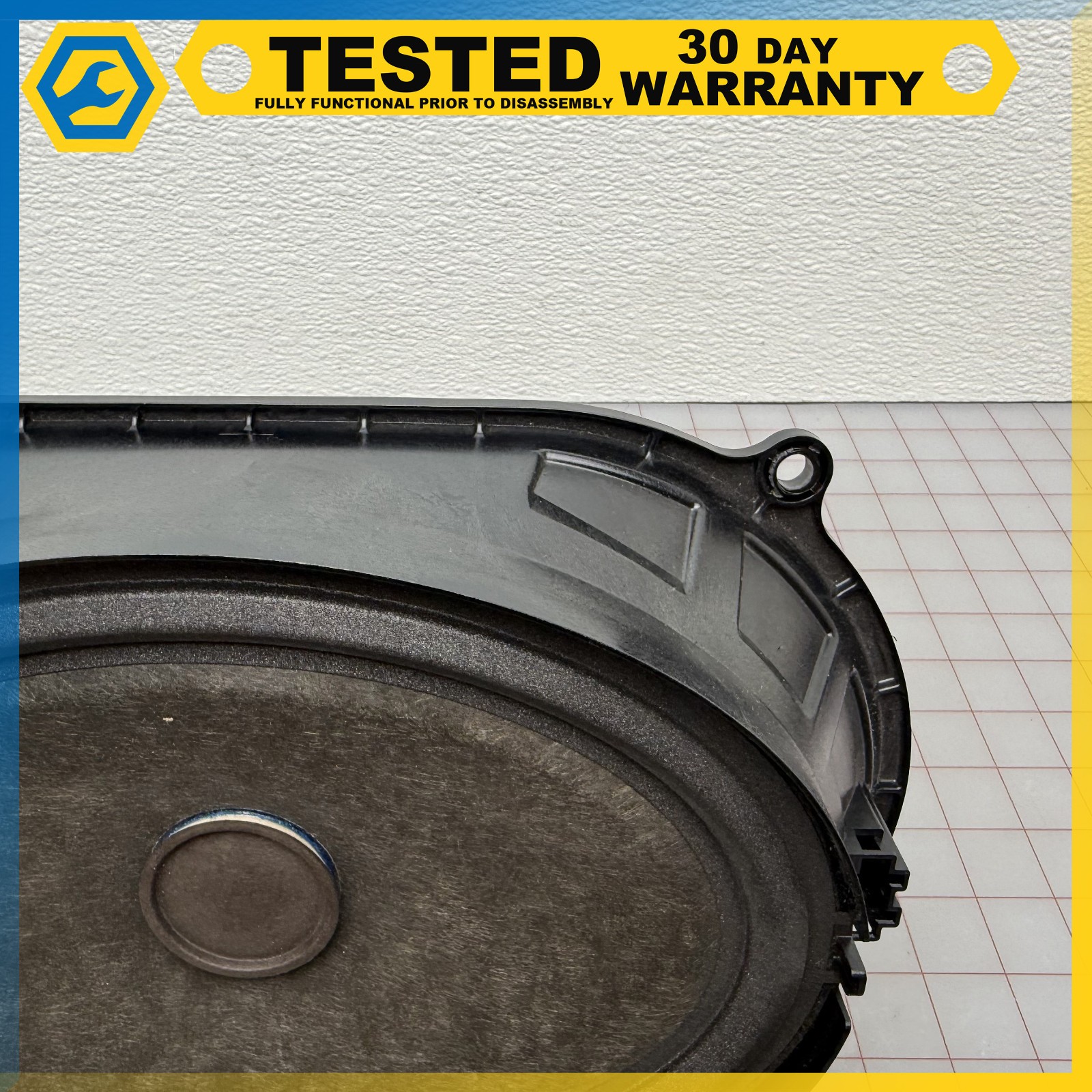 14-16 MASERATI GHIBLI REAR DECK SUBWOOFER SUB WOOFER SPEAKER OEM