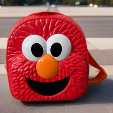 Just Play 2024 Sesame Street Elmo & Friends Backpack Toys Bag Set