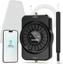 Cell Phone Booster for All U.S Carriers, Boosts 5G 4G LTE 3G, Cell Phone Signal