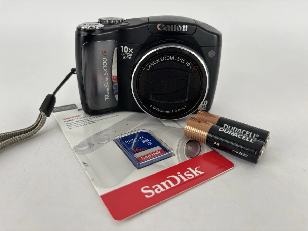 【週末限定値下げ】 Canon PowerShot SX100 IS 乾電池 Canon PowerShot SX100 IS Digital Cameras for Sale | Shop New