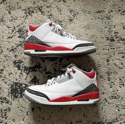 Air Jordan 3 Retro Fire Red 2022 Size 10 No Box