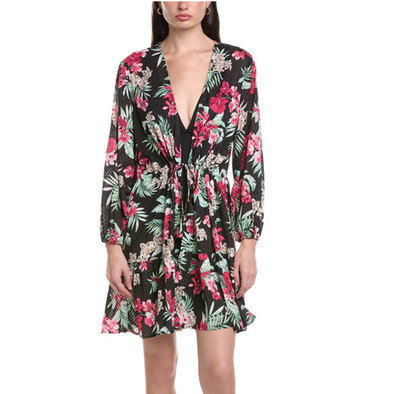 NWT Women's Tommy Bahama Lily Cat Open Front Tunic Size Medium $138