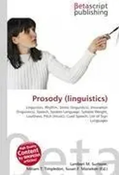Lambert M. Surhone (U. A.) | Prosody (Linguistics) | Taschenbuch | Englisch-image