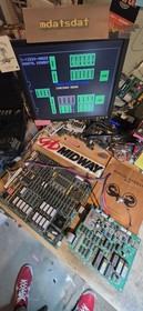 MORTAL KOMBAT 1 PCB JAMMA ARCADE BOARD SET REVISION 3.0 WORKING! (Y-UNIT) MIDWAY
