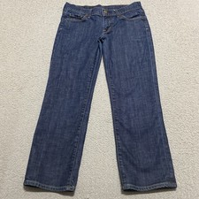 Citizens of Humanity Jeans Womens 27 Kelly 063 Low Rise Crop Stretch Blue Denim