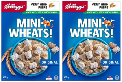 Mini Wheats Original Breakfast Cereal, 460g (2 Pack)