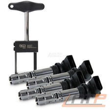 4x ZÜNDSPULE FÜR AUDI A3 SEAT IBIZA SKODA FABIA VW GOLF 5 6 POLO TOURAN 1.4