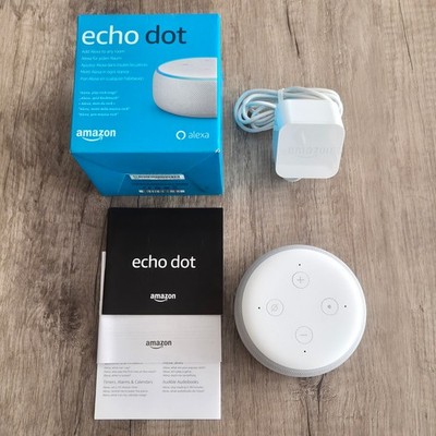 Amazon   Echo Dot (3rd Gen) Sprachgesteuerter Lautsprecher - Sandstein Stoff  