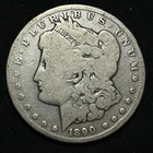 1890-CC Silver Morgan Dollar Carson City Mint Good Condition