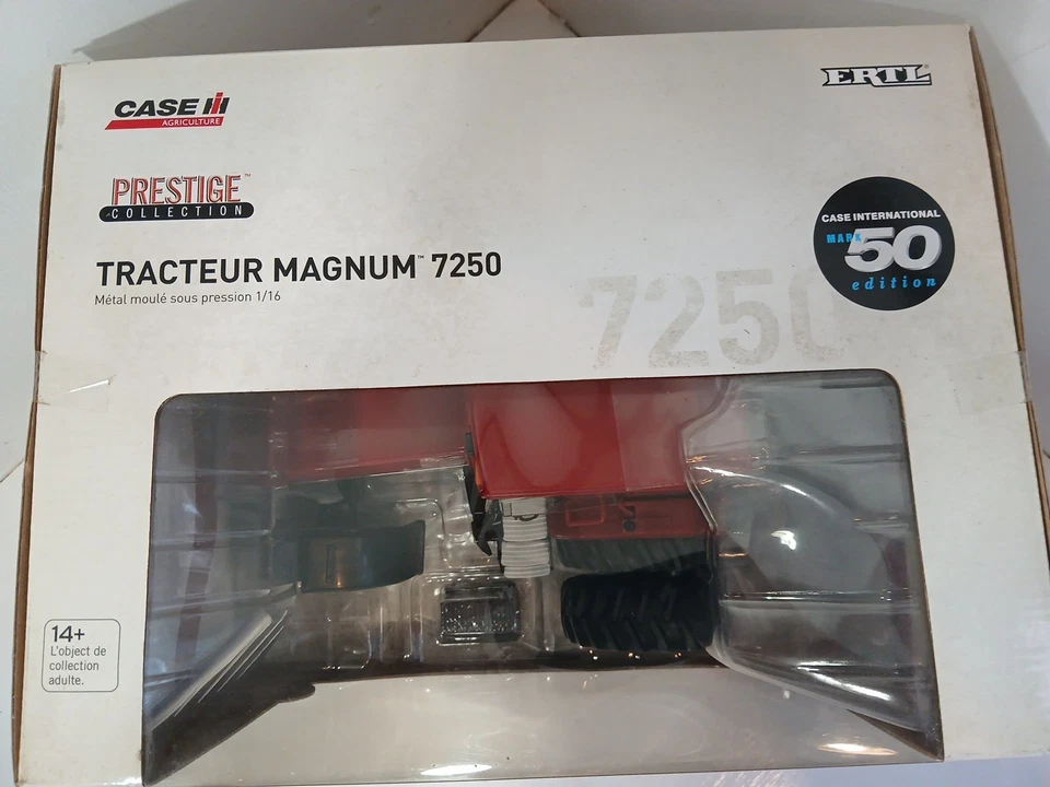 Ertl CaseIH 7250 Magnum Tractor Mark 50 Edition Prestige Collection 1/16 DieCast - Image 2 of 4