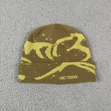 Arcteryx Grotto Toque Knit Beanie Green One Size Unisex Authentic Bird Head
