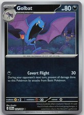 Golbat 050/086 Common Chaos Rising Pokemon Reverse Holo Near Mint