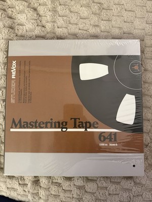 Studer REVOX Mastering Tape 641, noch verschweißt, nagelneu 1100 m, 3600 ft