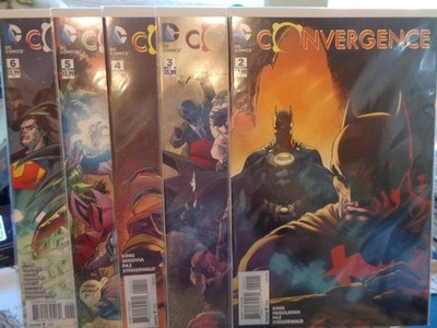 DC Comics Convergence Comic Book #1-6