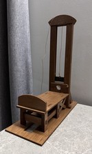 Mini Guillotina Modelo Madera Escritorio Decorativo Souvenir Estilo Francés