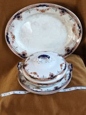4 Piece S Hancock & Sons English Bone China , Belmont Pattern