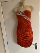 Party Diamanté Mini Dress Size 8