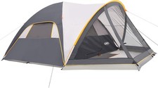 Camping Tent with Screen Room, Portable 6 Person Camping Tent with Screen Porch