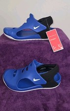 NEW  Nike Sunray Protect 3 Kid's 1Y Sandals Game Royal Blue DH9462-400